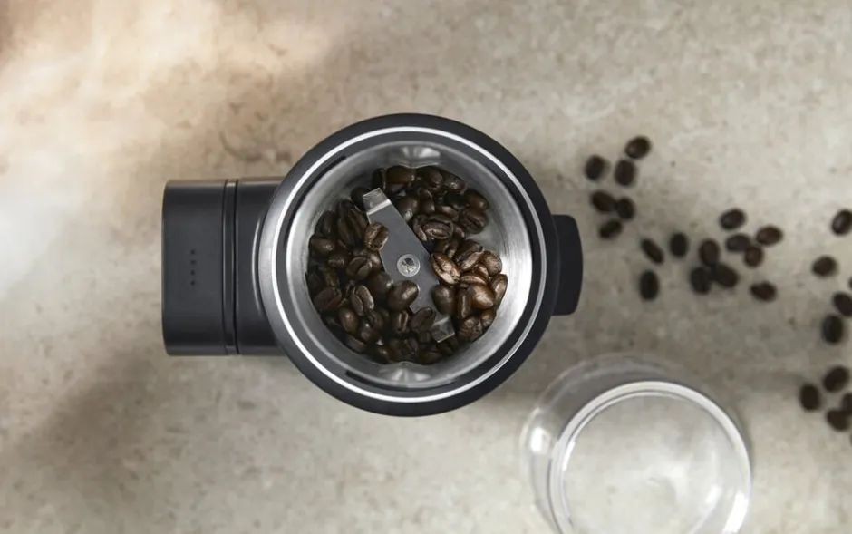 Kaffe & Te<KitchenAid Go Kaffekværn Sort