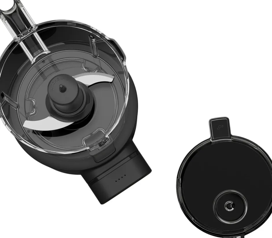 Køkkenmaskiner<KitchenAid Go Mini Foodprocessor Sort