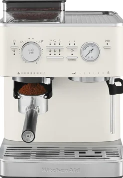 Kaffe & Te<KitchenAid halvautomatisk espressomaskine-5KES6551EPL