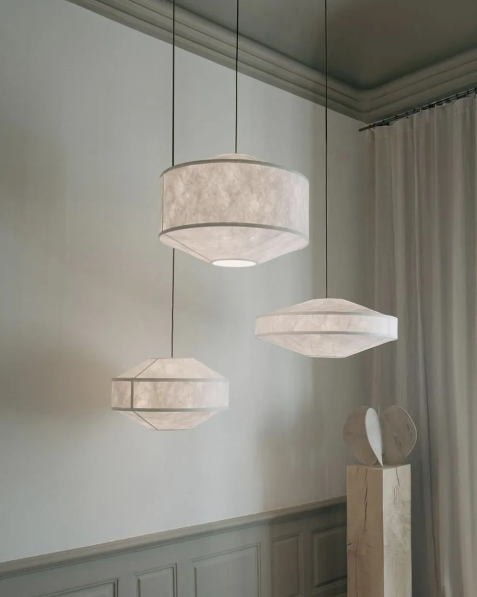 Pendler<New Works Kite Pendant 3W, White, Ø75, EU-UK-AU