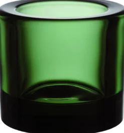 Lys & Lysestager<Iittala Kivi 6cm stage fyrretræsgrøn
