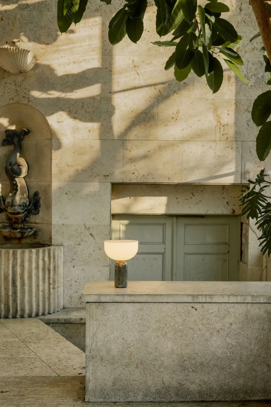 Trådløse Lamper<New Works Kizu Portable Lamp Gris du marais