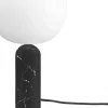 Bordlamper<New Works Kizu Table Lamp, Black marble, Small