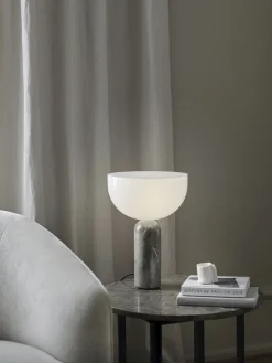 Bordlamper<New Works Kizu Table Lamp Small Gris du marais