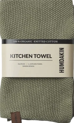 Tekstiler Til Køkkenet<Humdakin Knitted kitchen towel Oak
