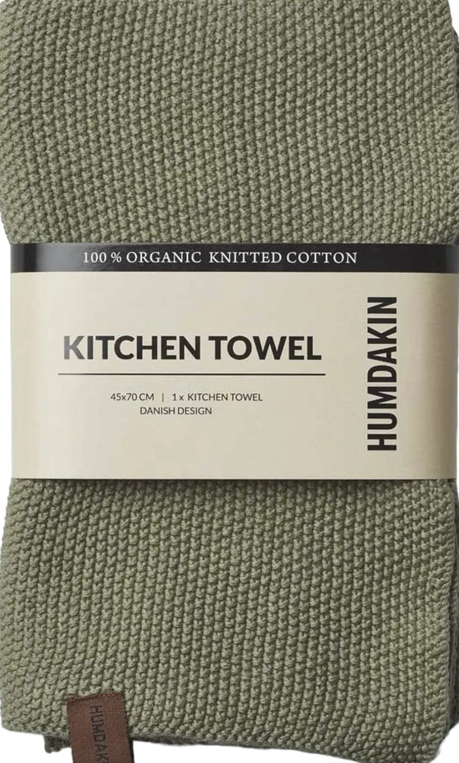 Tekstiler Til Køkkenet<Humdakin Knitted kitchen towel Oak