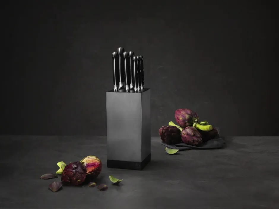 Køkkenknive & Sakse<Zwilling Knivblok Grå Aluminium, tom