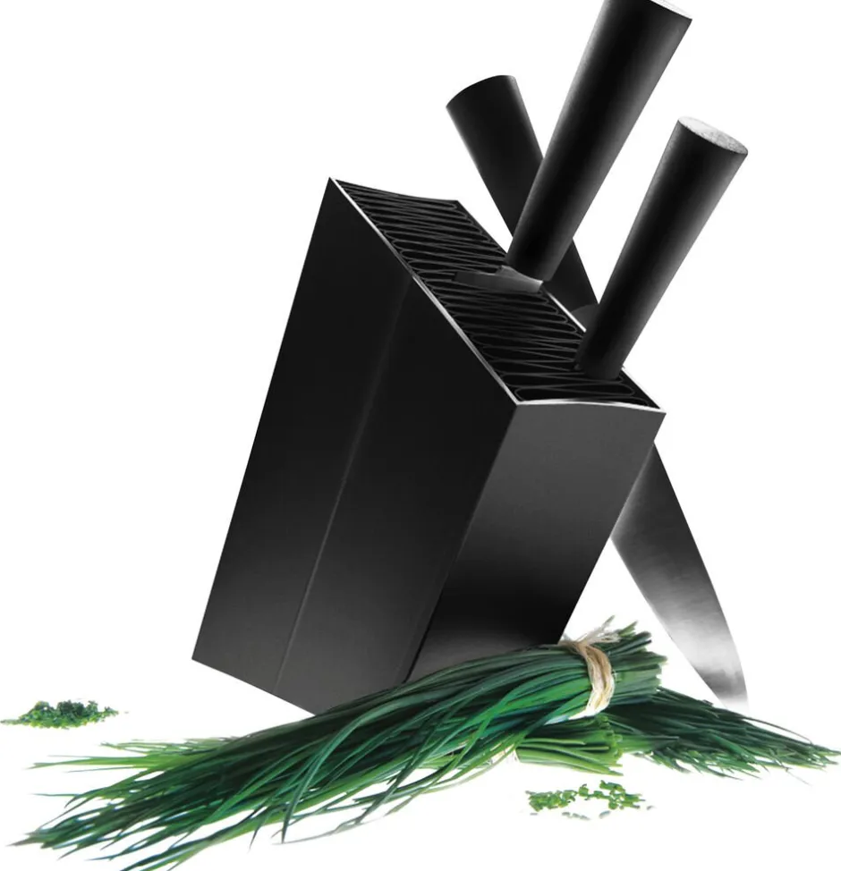 Køkkenknive & Sakse<Eva Solo Knivblok skrå black