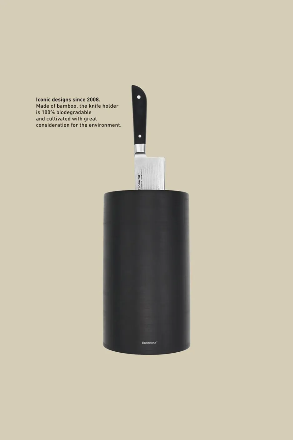Køkkenknive & Sakse<Endeavour Knivholder sort