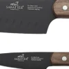 Køkkenknive & Sakse<Lion Sabatier Knivsæt Phenix Walnut 2 dele Sort/valnøddetræ