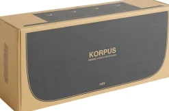 Møbler<Hay Korpus Shelf-Medium 4 hooks-Midnigh