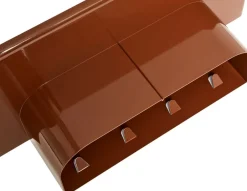 Møbler<Hay Korpus Shelf-Medium 4 hooks-Brick r