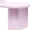 Møbler<Hay Korpus Shelf-Small 1 hook-Pink powd
