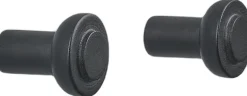 Knager & Knagerækker<Zone Krog Sensu 2,5 x 3 cm 2 stk. Black Birk