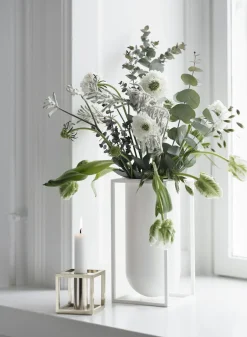 Lys & Lysestager<Audo Copenhagen Kubus 1, Candle Holder, Black