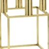 Adventsstager<Audo Copenhagen Kubus 4, Candle Holder, Gold-plated