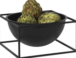 Vaser & Urtepotteskjulere|Møbler<Audo Copenhagen Kubus Bowl centerpiece, Large, Blac