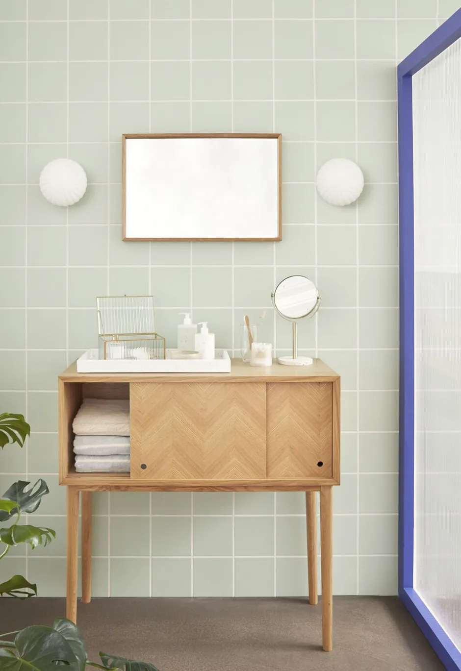 Væglamper<Hübsch Kumu Wall Lamp Ø18