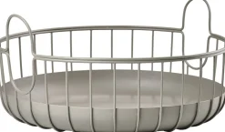 Opbevaring<Zone Kurv Inu 38 x 18 cm Taupe