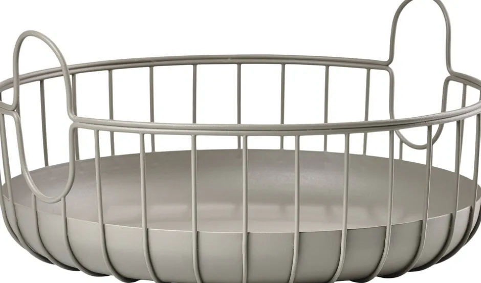 Opbevaring<Zone Kurv Inu 38 x 18 cm Taupe