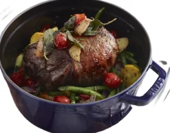 Gryder & Pander<Staub La Cocotte 24 cm blå