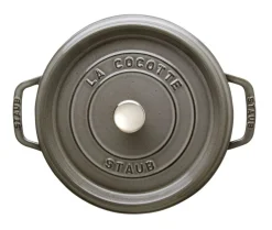 Gryder & Pander<Staub La Cocotte 24 cm grå
