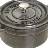 Gryder & Pander<Staub La Cocotte 10 cm grå