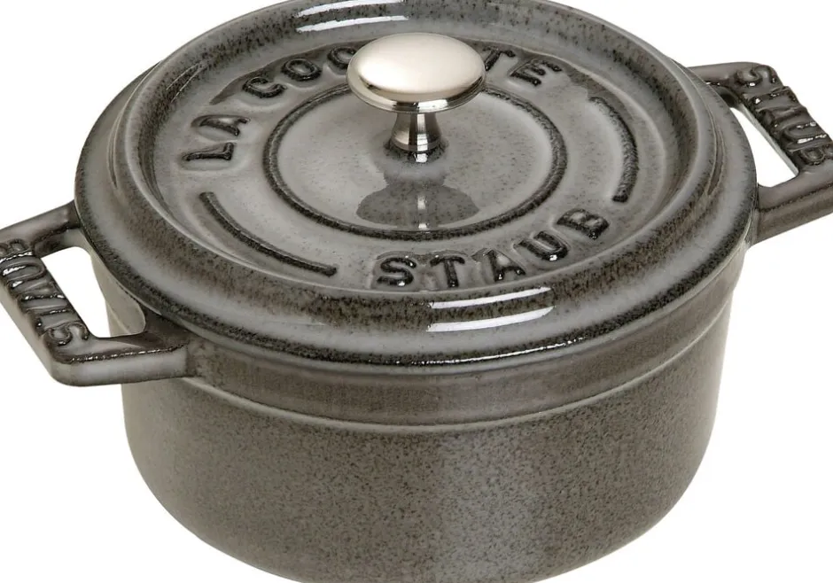 Gryder & Pander<Staub La Cocotte 10 cm grå