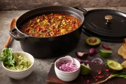 Gryder & Pander<Staub La Cocotte Cocotte 41 cm / 12 l, Oval, Sort, Støbejern