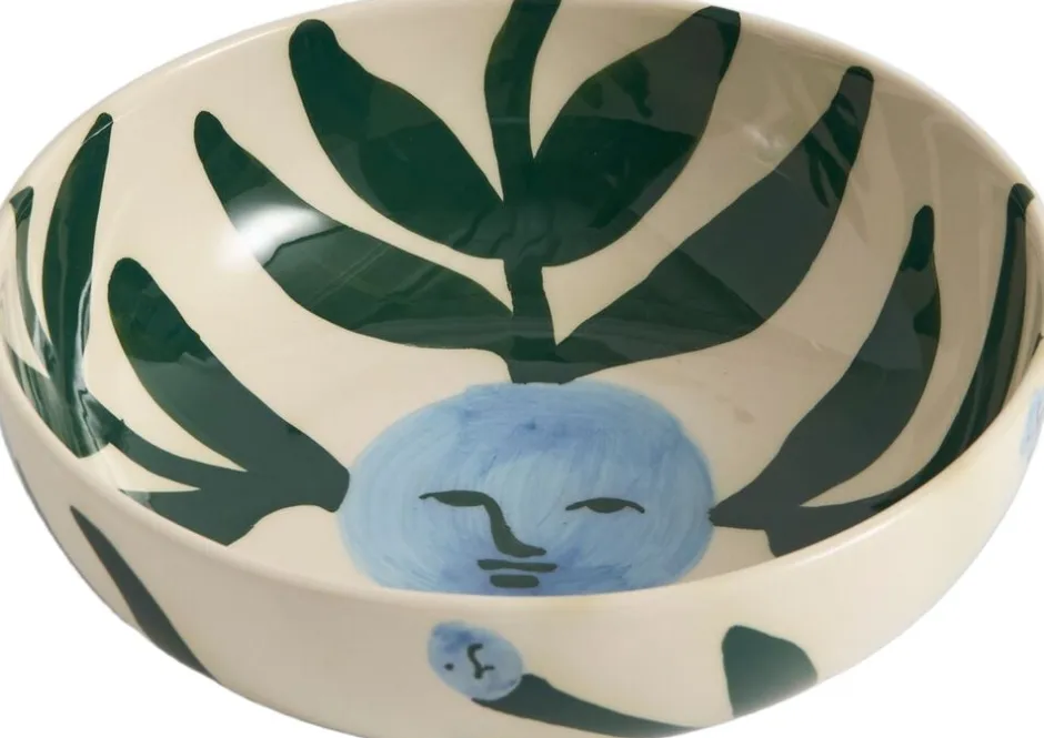 Tallerkener|Skåle & Fade<Hay La Pittura Bowl - Ø18 - Moon face vine