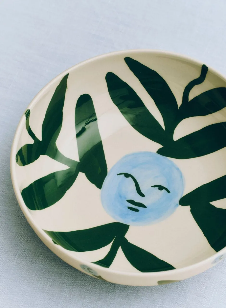 Tallerkener|Skåle & Fade<Hay La Pittura Bowl - Ø18 - Moon face vine