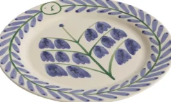 Tallerkener<Hay La Pittura Plate - Ø24 - Bluebells