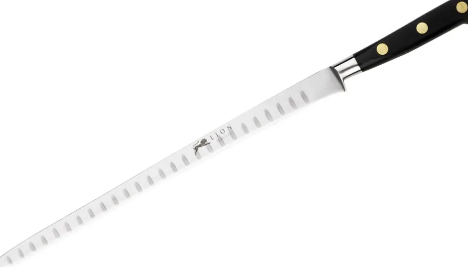Køkkenknive & Sakse<Lion Sabatier Laksekniv med luftskær Ideal 30 cm Stål/Sort