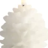 Elektriske Julelys<Uyuni LED candle Pine cone, Nordic White, Smooth, 7x7 cm