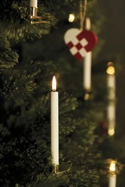 Lys & Lysestager|Elektriske Julelys<Uyuni LED mini Taper Candle - twin pack - NW - 1,3 x 13,8 cm