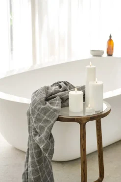 Elektriske Julelys|Lys & Lysestager<Uyuni LED Pillar Candle - Nordic White - 7,8 x 15 cm