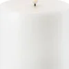 Elektriske Julelys<Uyuni LED Pillar Candle - Nordic White - 10,1 x 10 cm