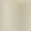 Elektriske Julelys<Uyuni LED pillar candle, Oyster Grey, Smooth, 7,8x10 cm