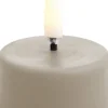Lys & Lysestager|Elektriske Julelys<Uyuni LED tealight 400~ battery incl., Sandstone plain, 3,9x2,1 cm