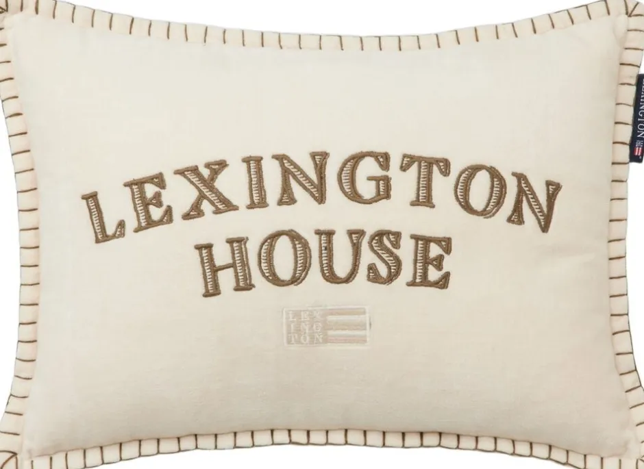 Puder<Lexington House Organic Cotton Velvet Pillow
