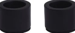 Lys & Lysestager<Uyuni Light Candle holder taper, Matte black, 2-pack, 3,25x2,32 cm