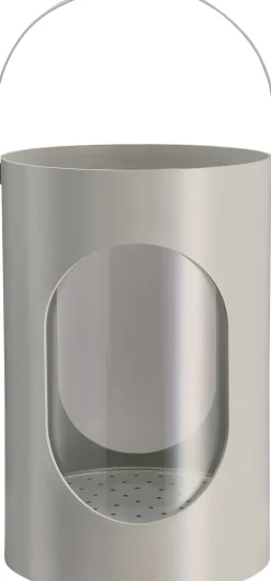 Lanterner<Ekta Living Light house lantern, Medium, Light grey, 16,5x24 cm
