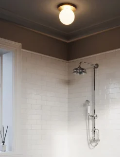 Loftlamper<Nuura Liila 1 Large IP44 Nordic gold / opal