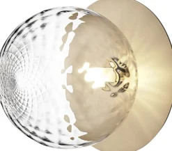 Loftlamper<Nuura Liila 1 Large IP44 Nordic gold / optic clear