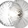 Væglamper|Loftlamper<Nuura Liila 1 Medium IP44, light silver / optic clear