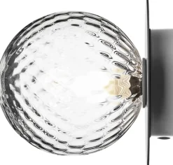 Væglamper|Loftlamper<Nuura Liila 1 Medium IP44, light silver / optic clear