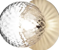 Væglamper|Loftlamper<Nuura Liila 1 Medium IP44, nordic gold / optic clear