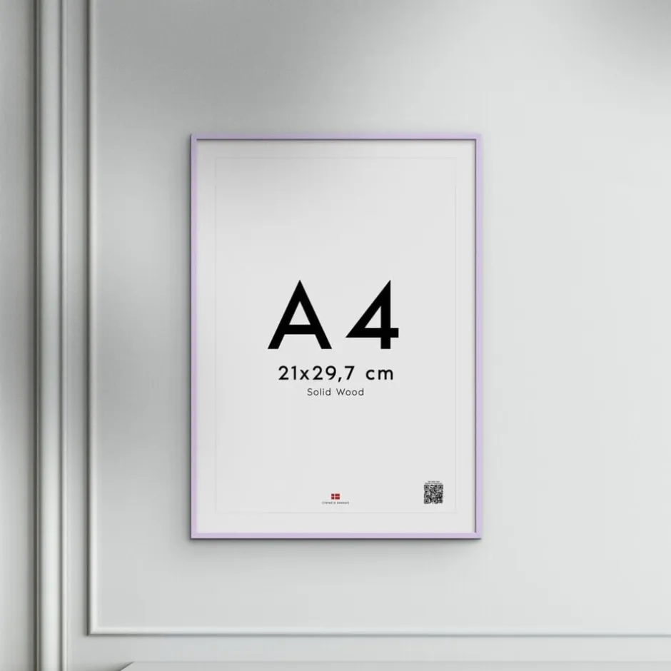 Plakater & Rammer<Poster & Frame Wood Frame Lilac