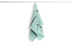 Tekstiler Til Køkkenet<Hay Linear Tea Towel-W52 x L80-Turquoise