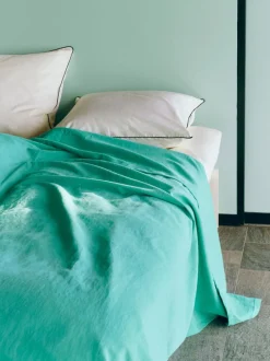 Sengetæpper<Hay Linen Bedspread-240 x 260-Emerald green